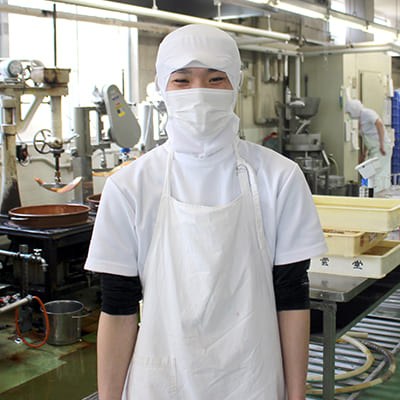 御菓子司 彩雲堂の製造部 - 製造課イメージ写真