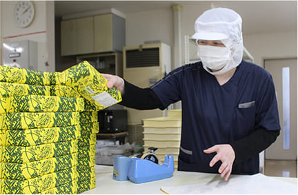 御菓子司 彩雲堂の製造部 - 生産調整課イメージ写真